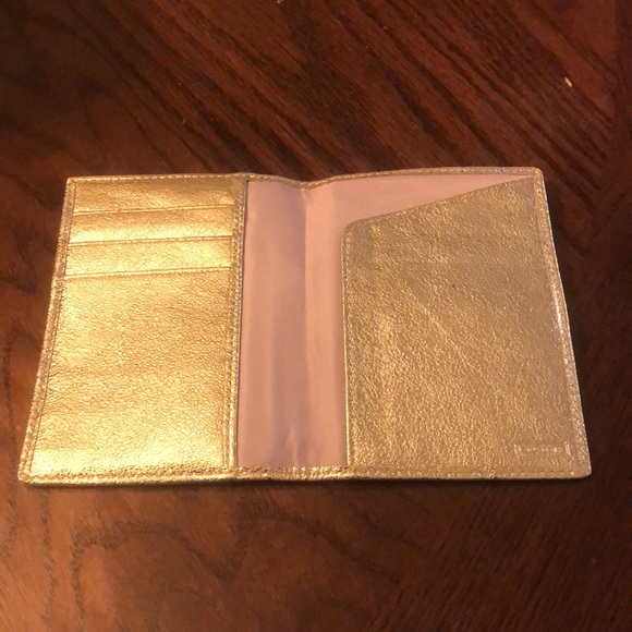 Coach Tartan Plaid Passport Wallet Case - Picture 3 of 5